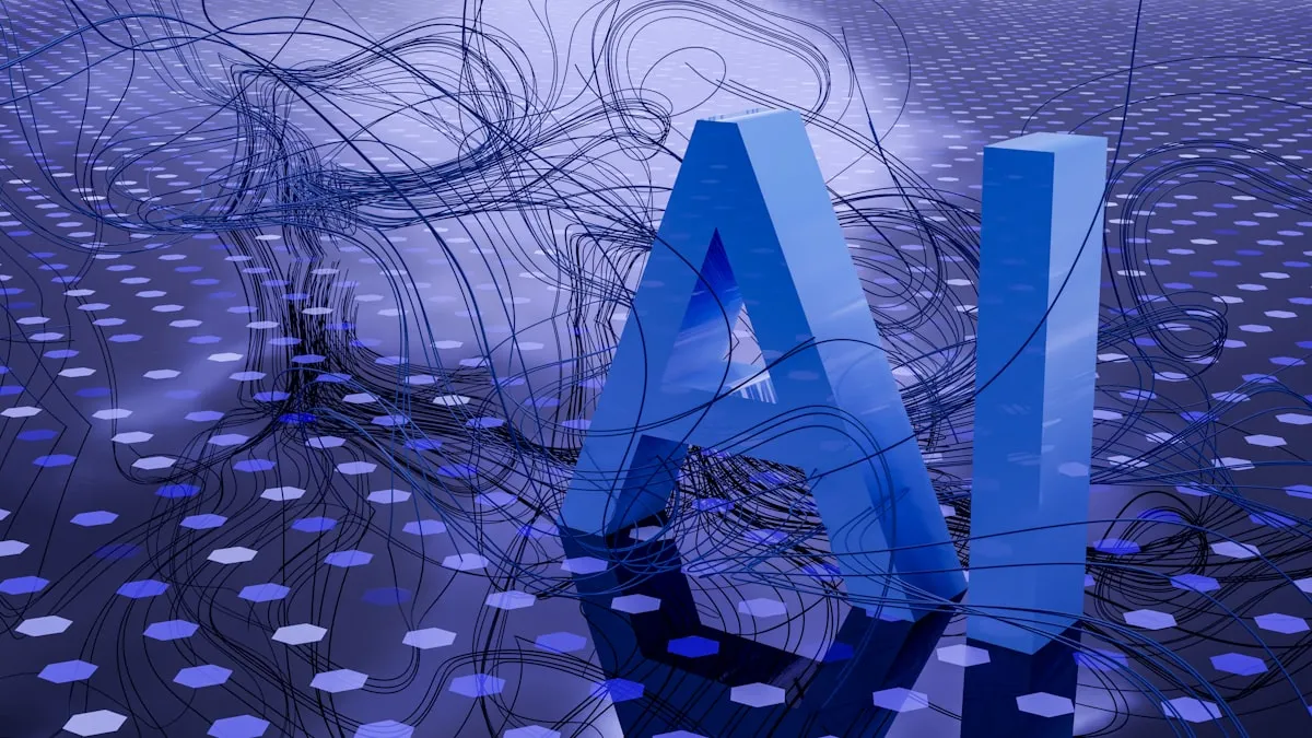 AI neural network visualization representing generative engine optimization