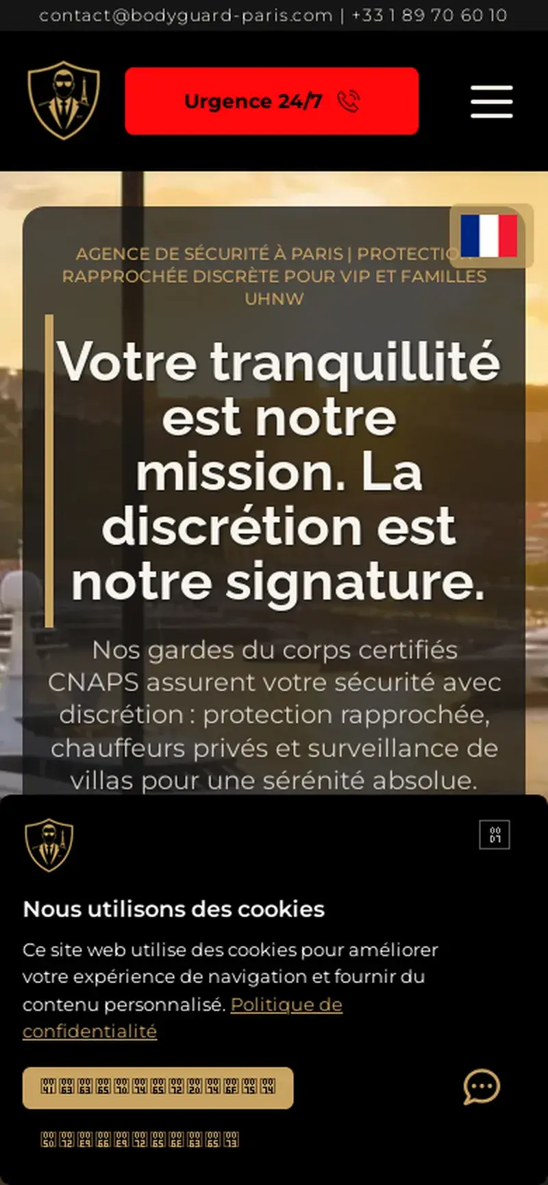 Bodyguard Paris case study
