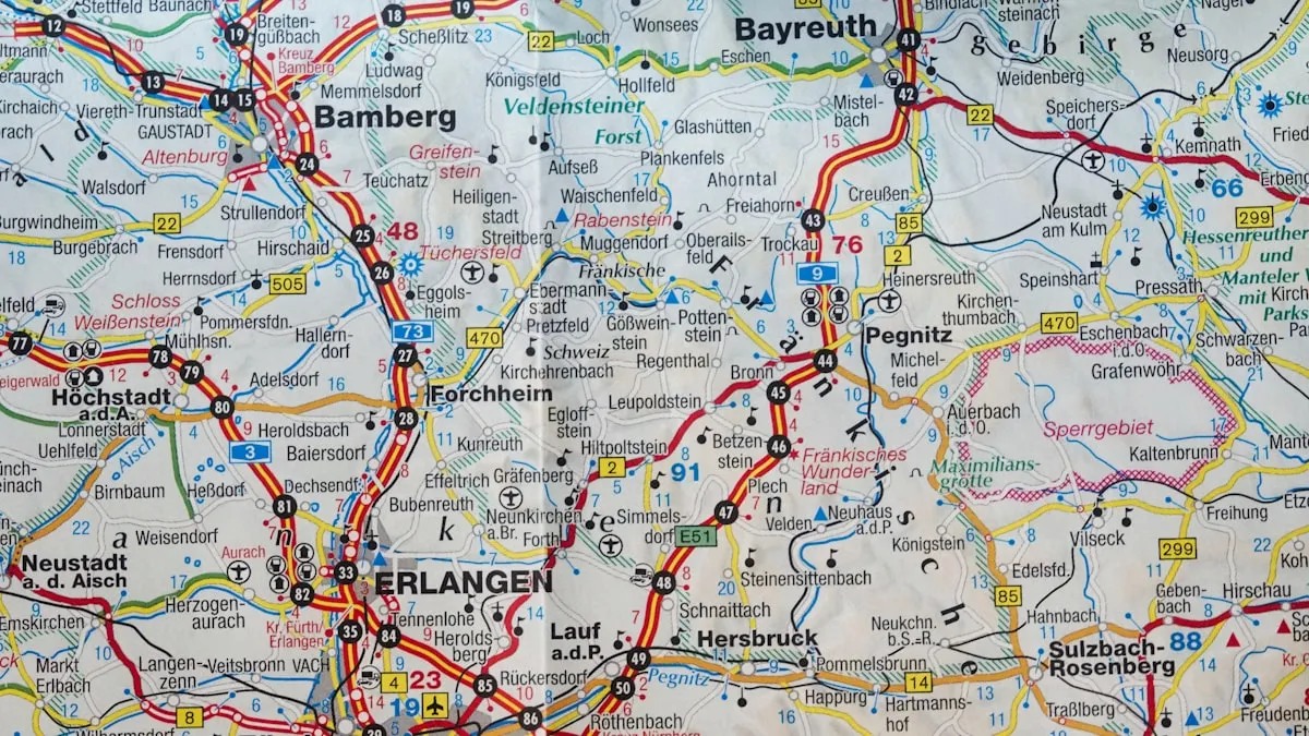 Google Maps local search on smartphone showing nearby businesses